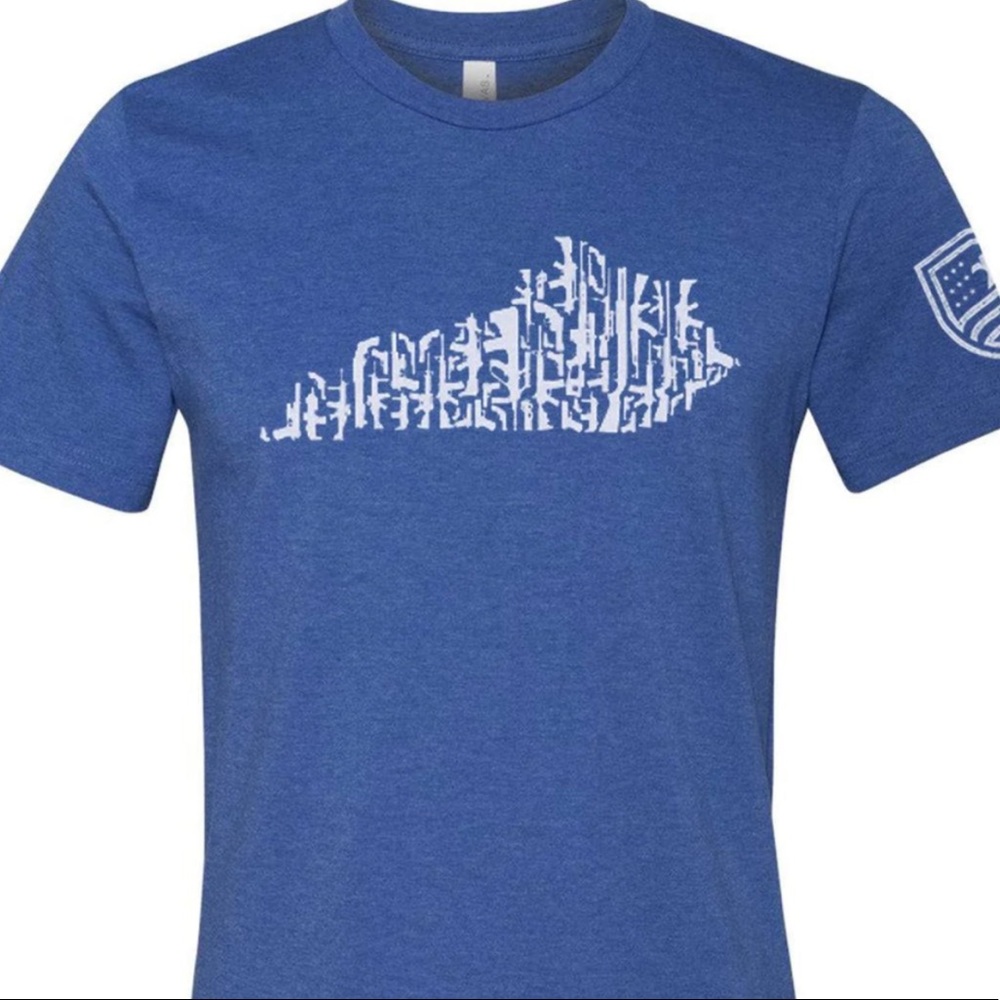 Bare Arms Kentucky state gun t shirt